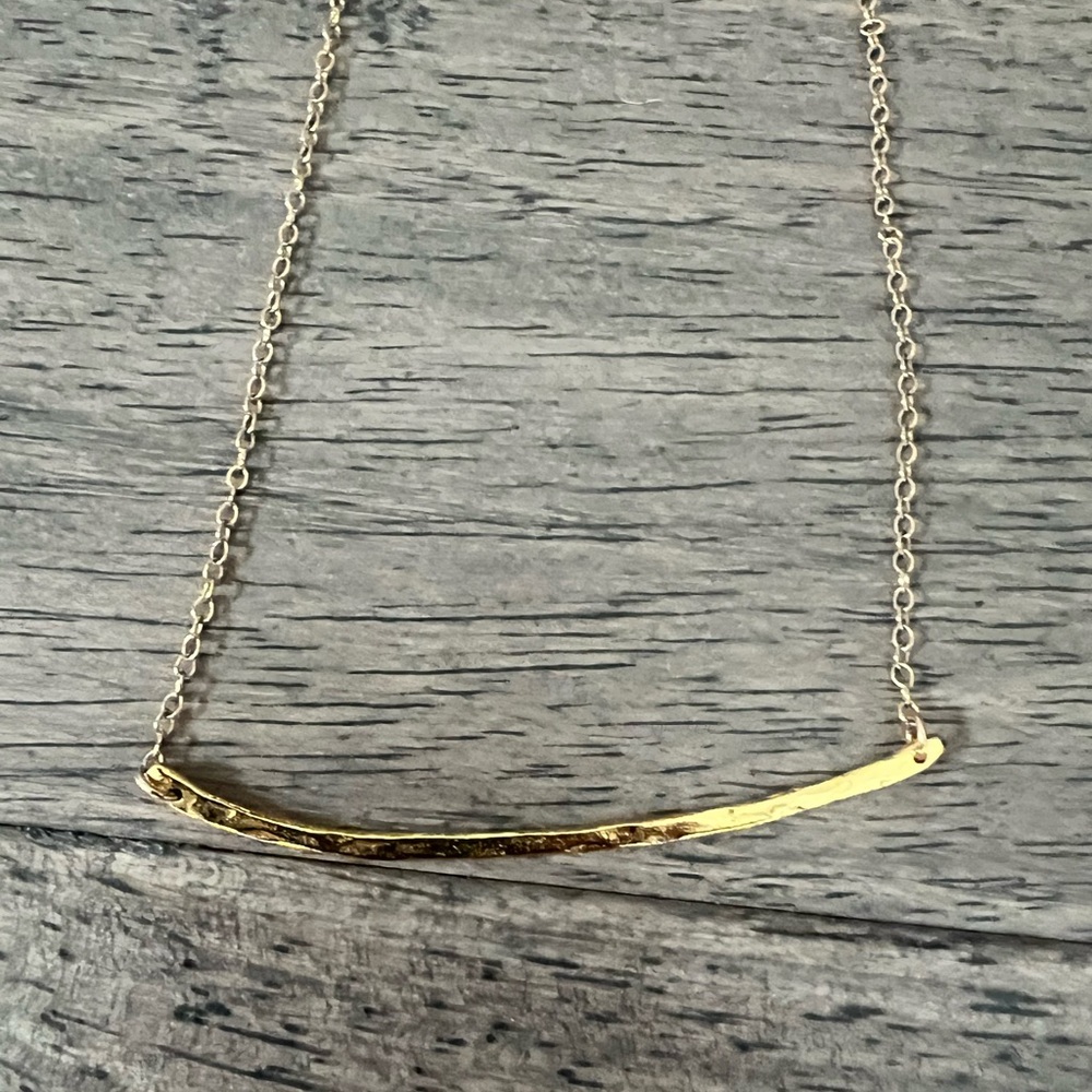Gorjana Gold Bar Necklace